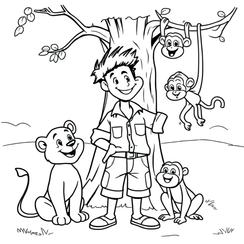 Freek Vonk und Tiere