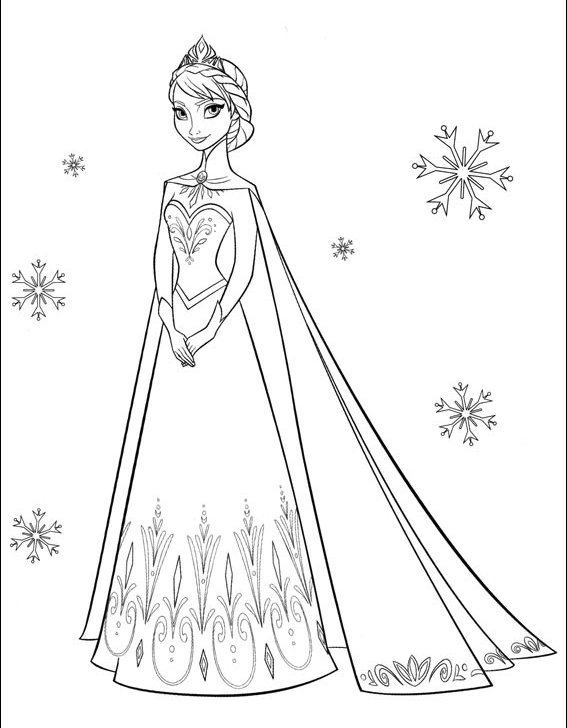 Frozen Elsa Snow Queen Dress