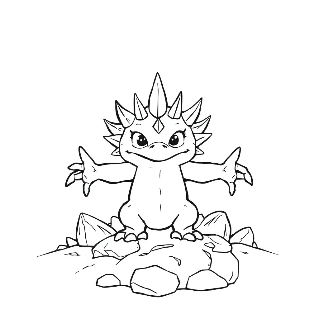 Monstruo De Nieve Congelado Fantasía Aventura Infantil