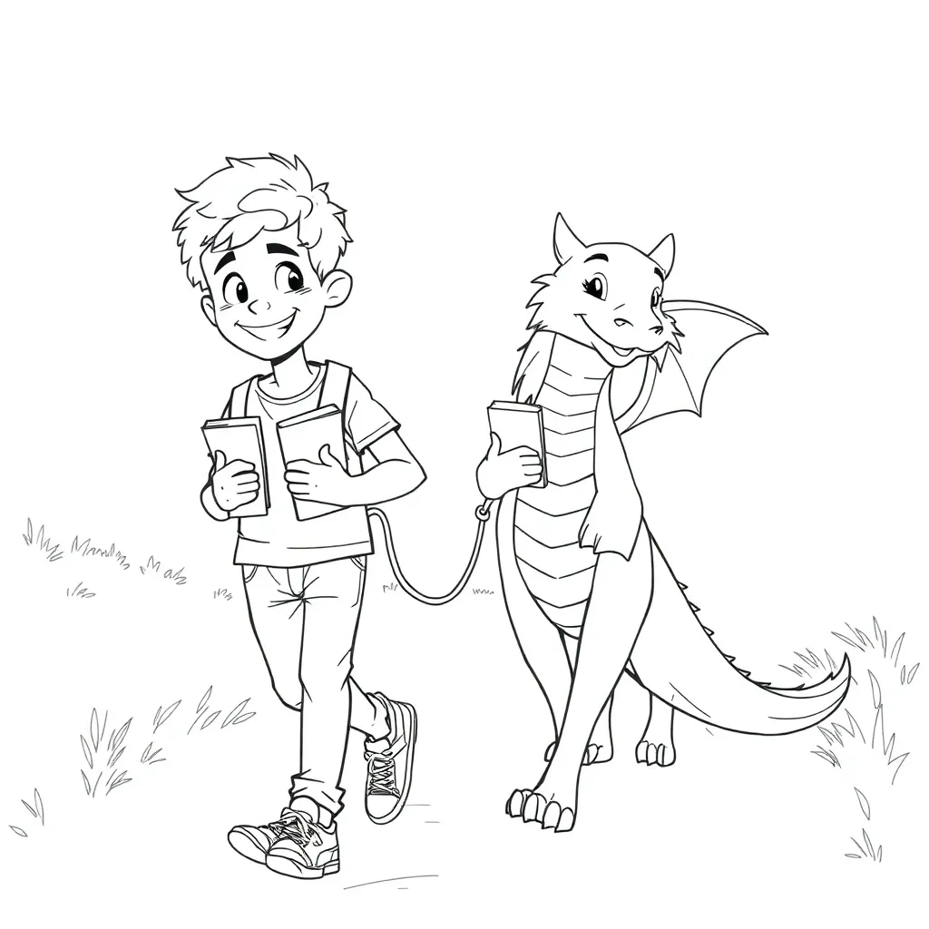 Värillinen poika 16 tennareista farkkuja -kirjasta