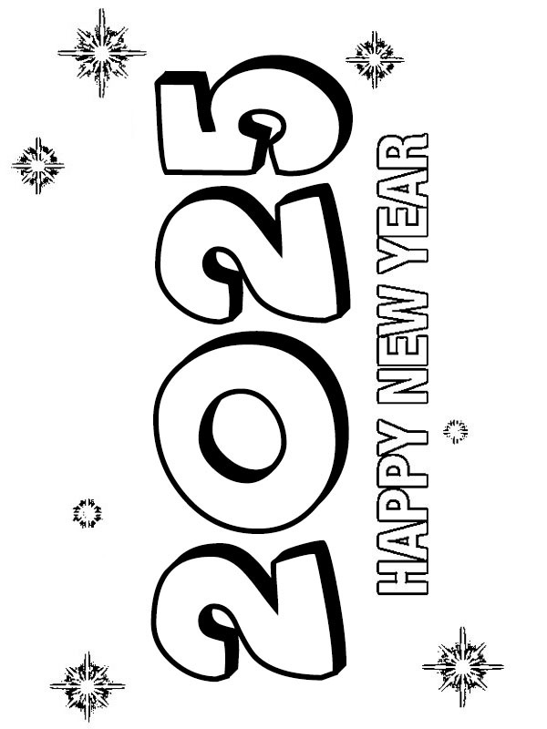 Frohes neues Jahr 2025