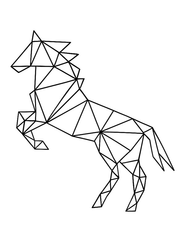Geometric horse