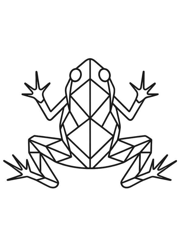 Geometrischer Frosch