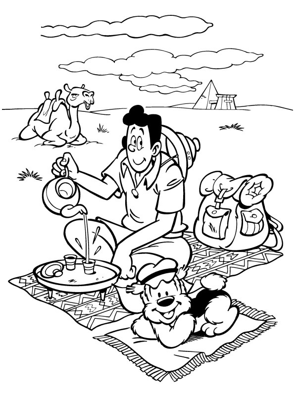 Gert en samson in de woestijn