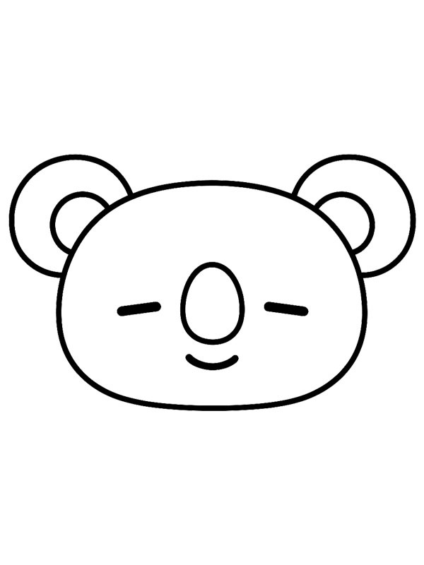 Gezicht Koya BT21