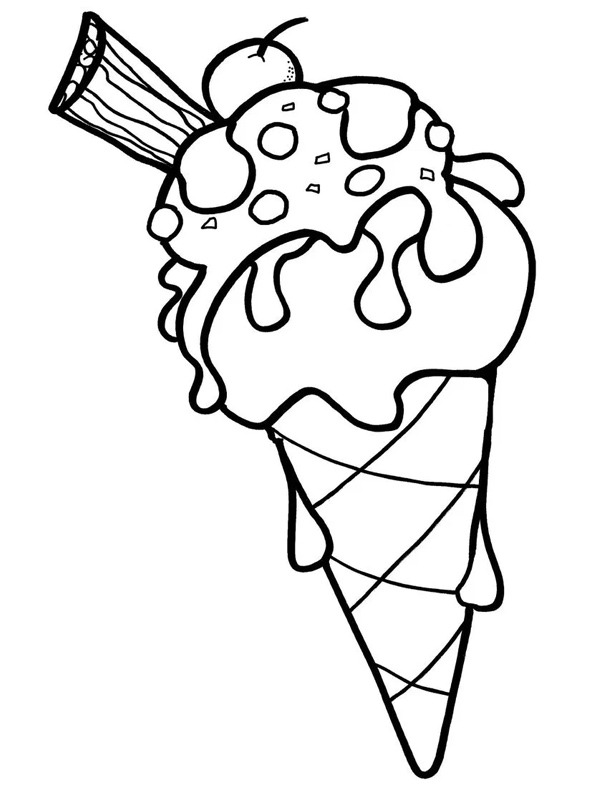 Large ice cream