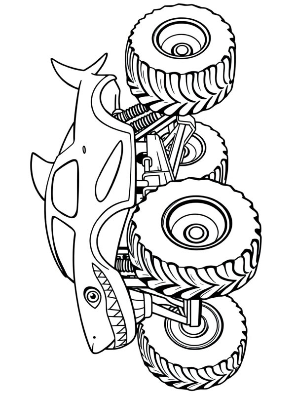 Shark Monster Truck