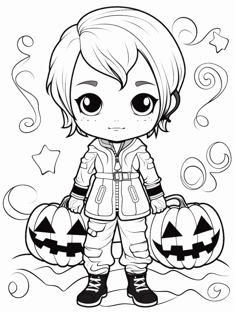 Halloween kawaii