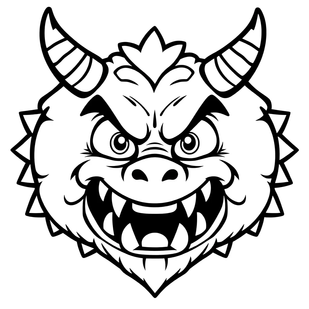 Halloween Monster Creepy Mask Barn