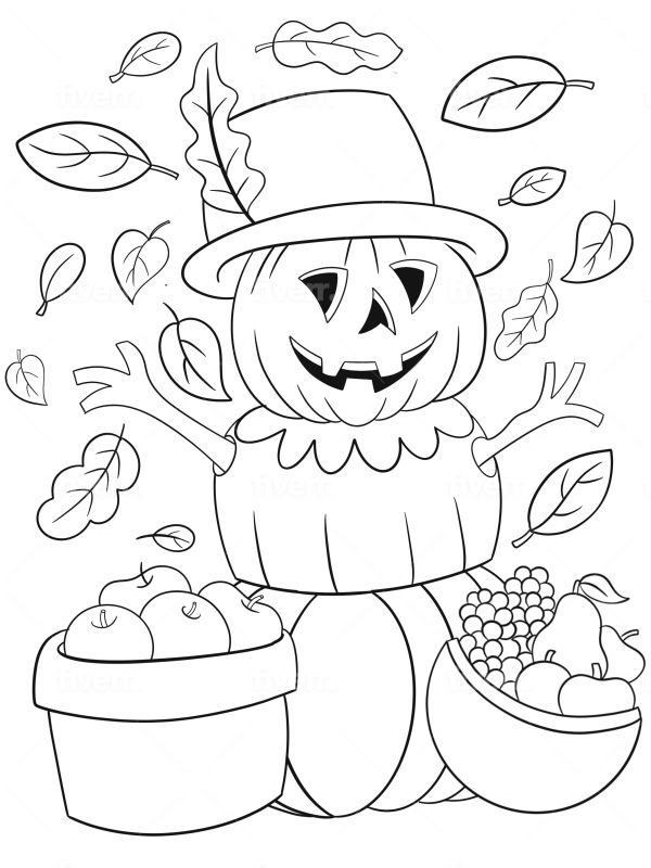 Halloween-nukke kurpitsa