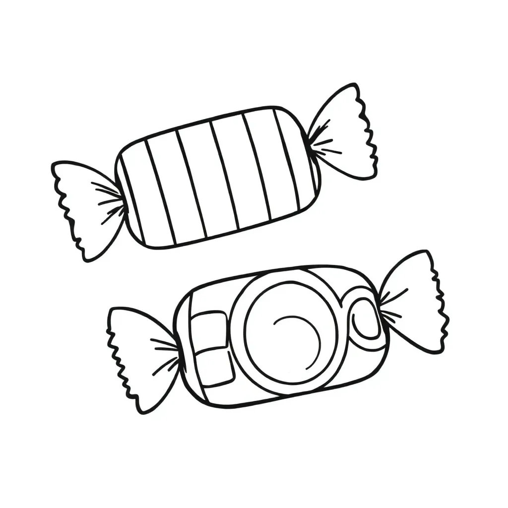 Halloween slik tegneserie børn festlig