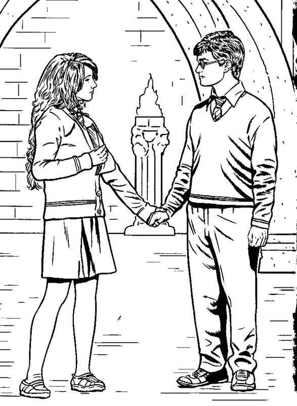 Harry Potter Hermione Holding Hands
