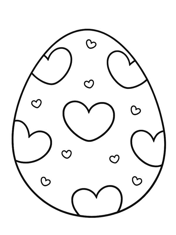 Sydän pääsiäismuna