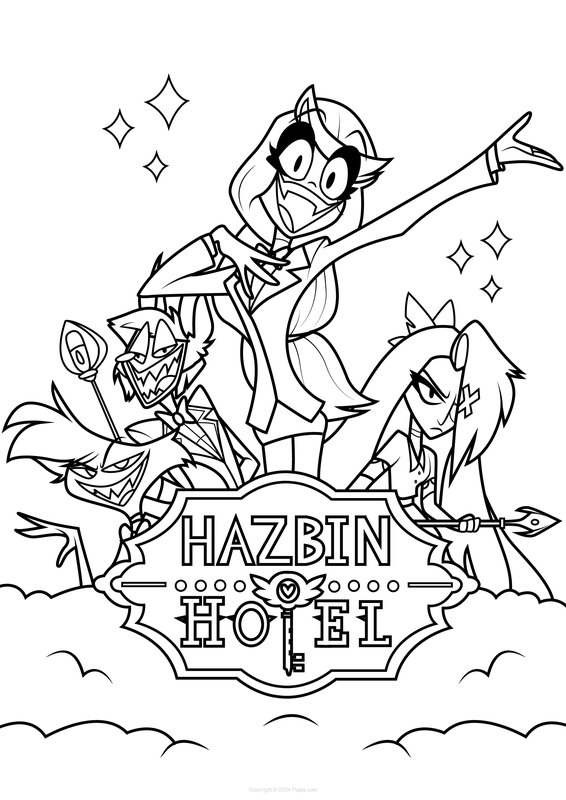Hazbin Hotel-plakat