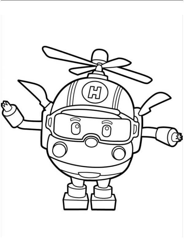 Helicopter Helly (Robocar Poli)