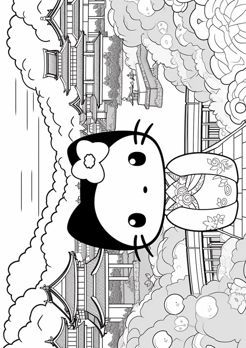 Hello kitty in Giappone