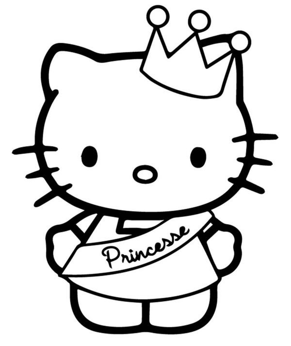 Hello Kitty principessa