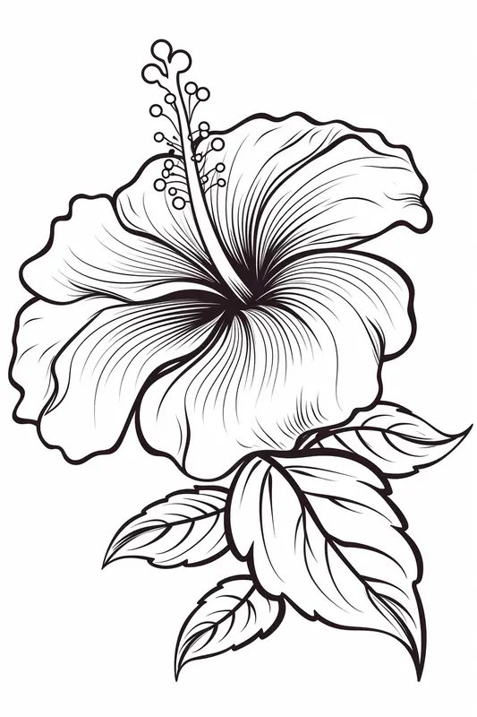Hibiscus blomst