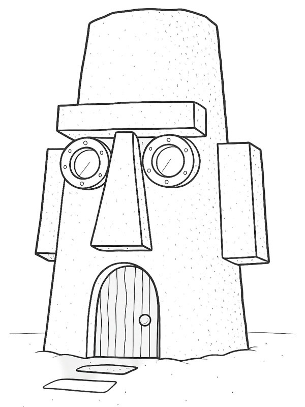 Casa del tentacolo di polpo Squidward