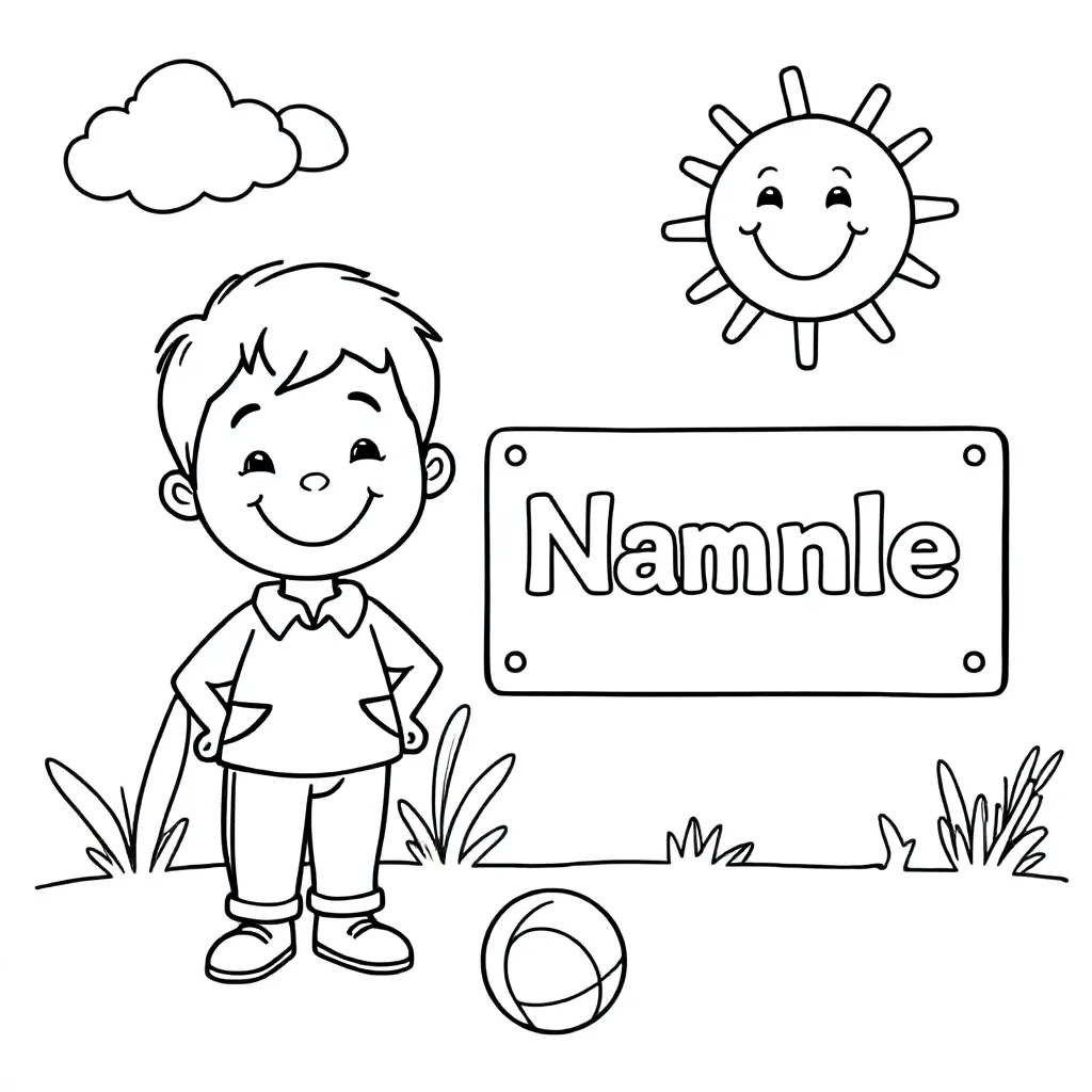 Moi avec mon nom dessus