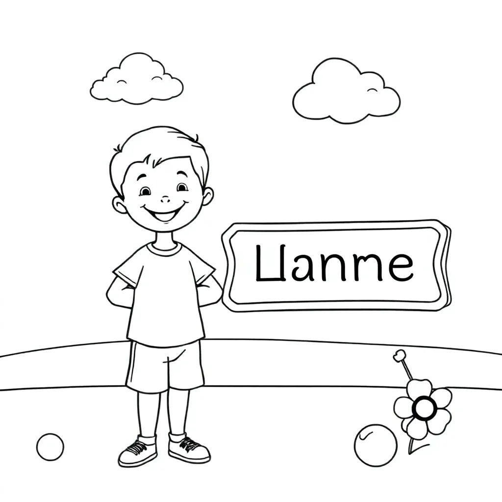 Moi-même avec mon nom ajouté