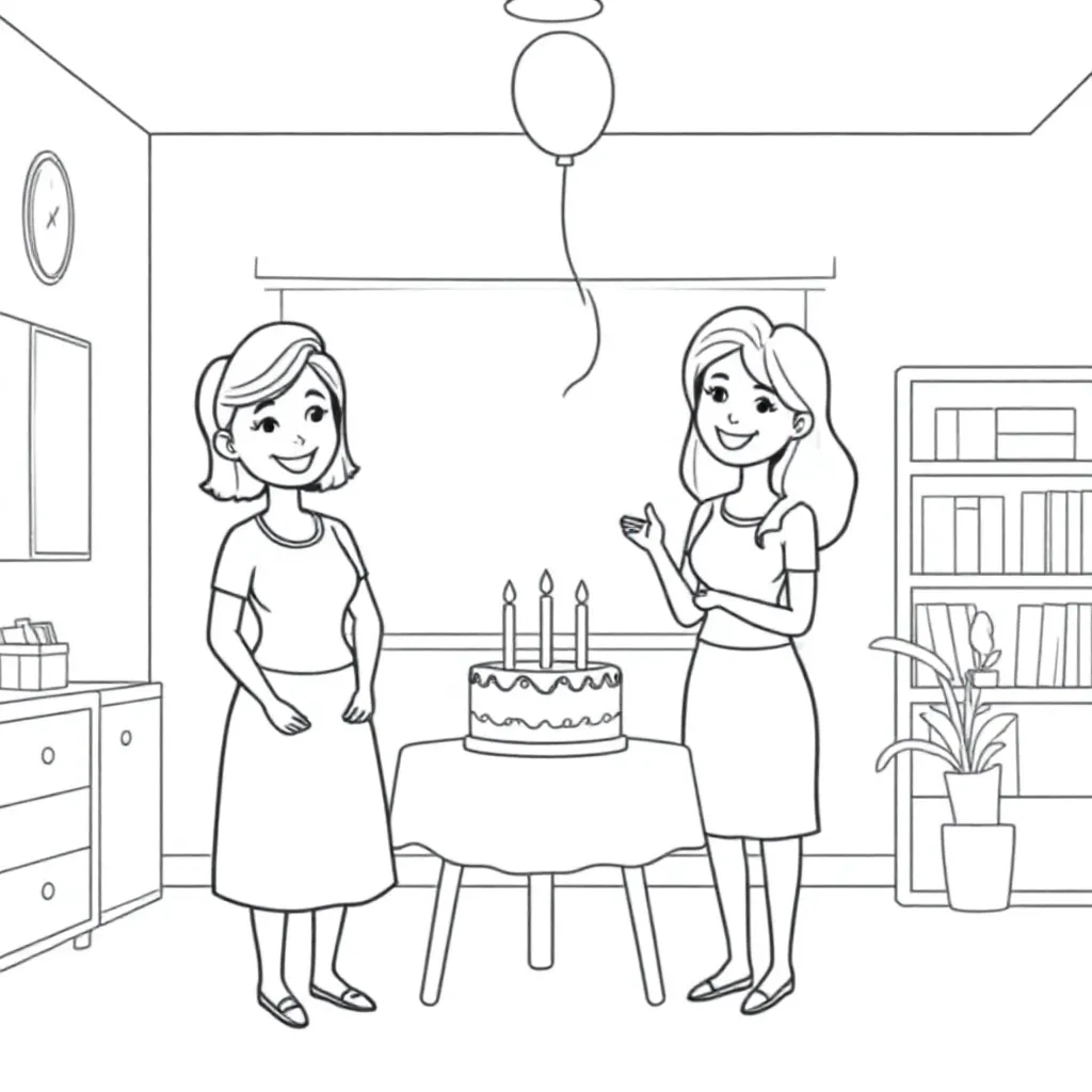 Födelsedag dagis lärare