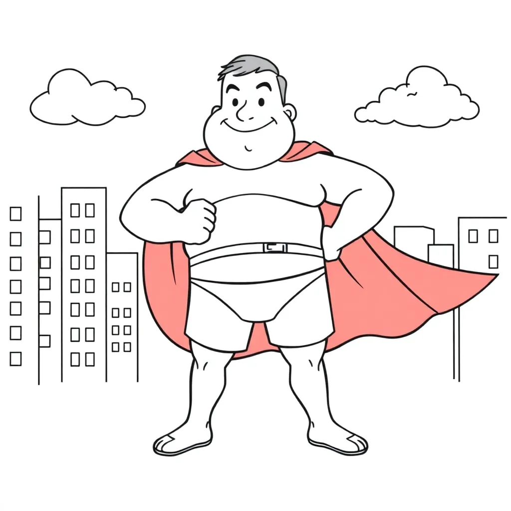 Captain Underpants Superhelden-Cartoon lustig