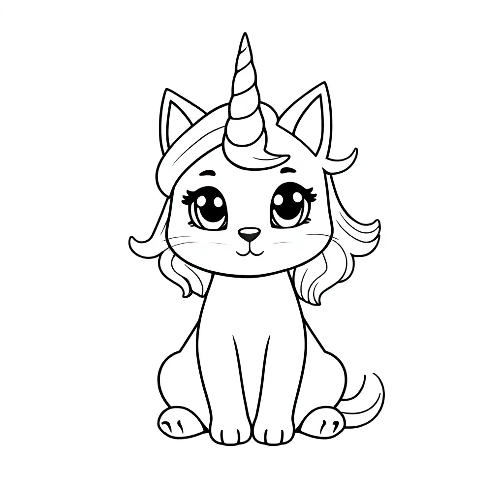 Chat licorne