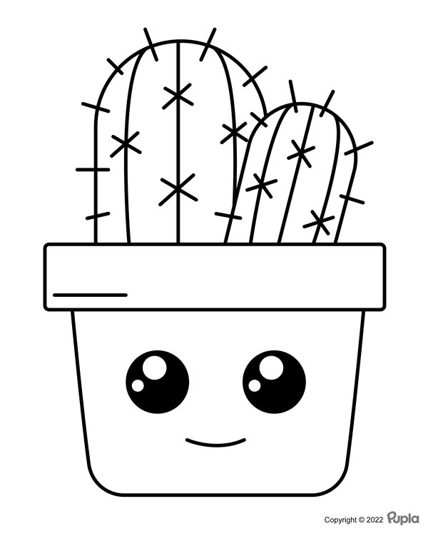 Kawaii Cactus Easy Cute