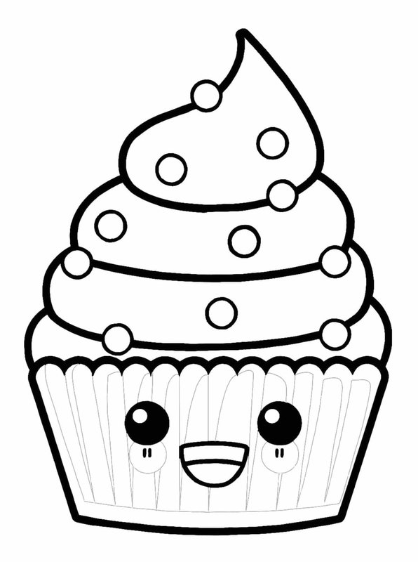 Kawaii cupcake