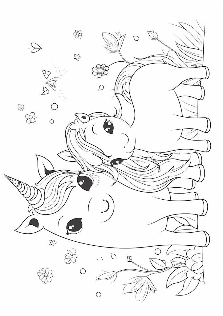 Kawaii enhjørninger