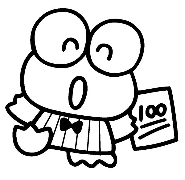 Keroppi essere felice