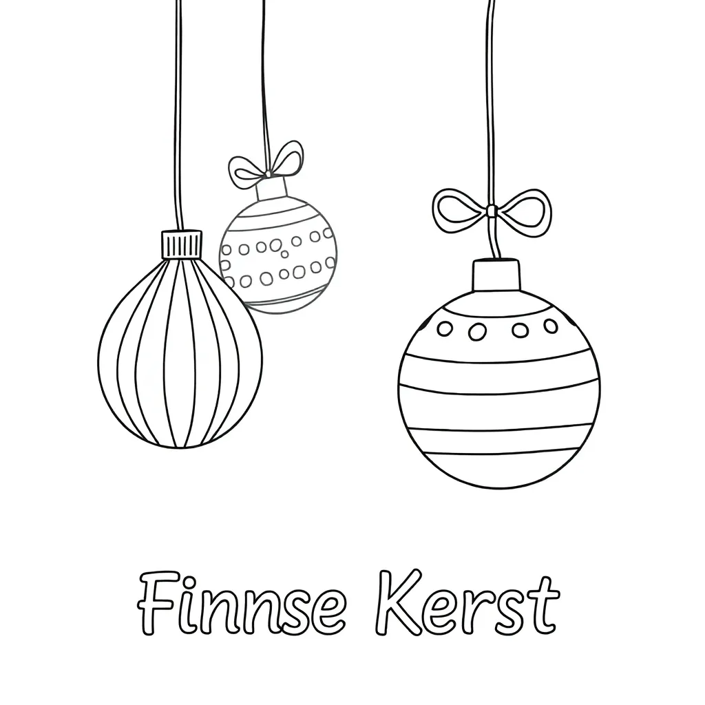 Kerstballen med Fijne Kerst