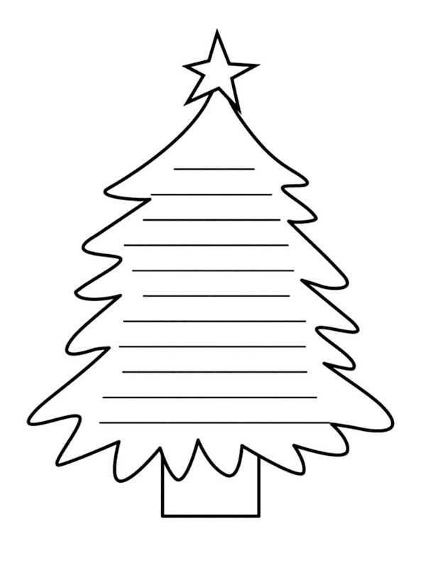 Albero di Natale Cartolina di Natale