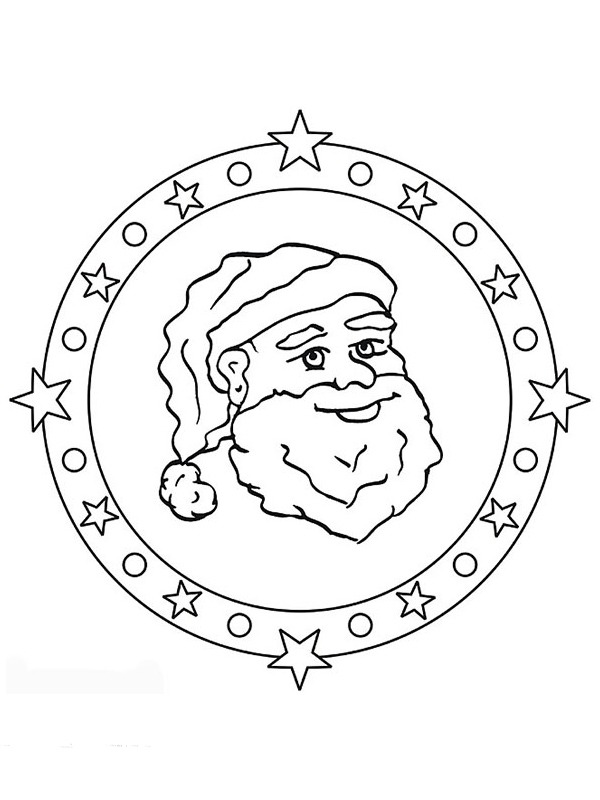 Babbo Natale mandala
