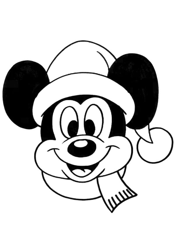 Kerstmis Mickey Mouse