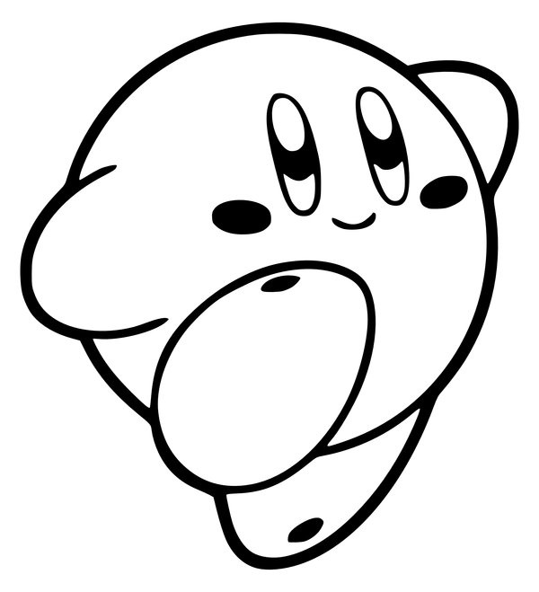 Kirby Happy Jumping