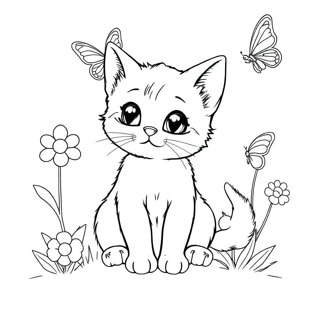 Killinger med sommerfugle