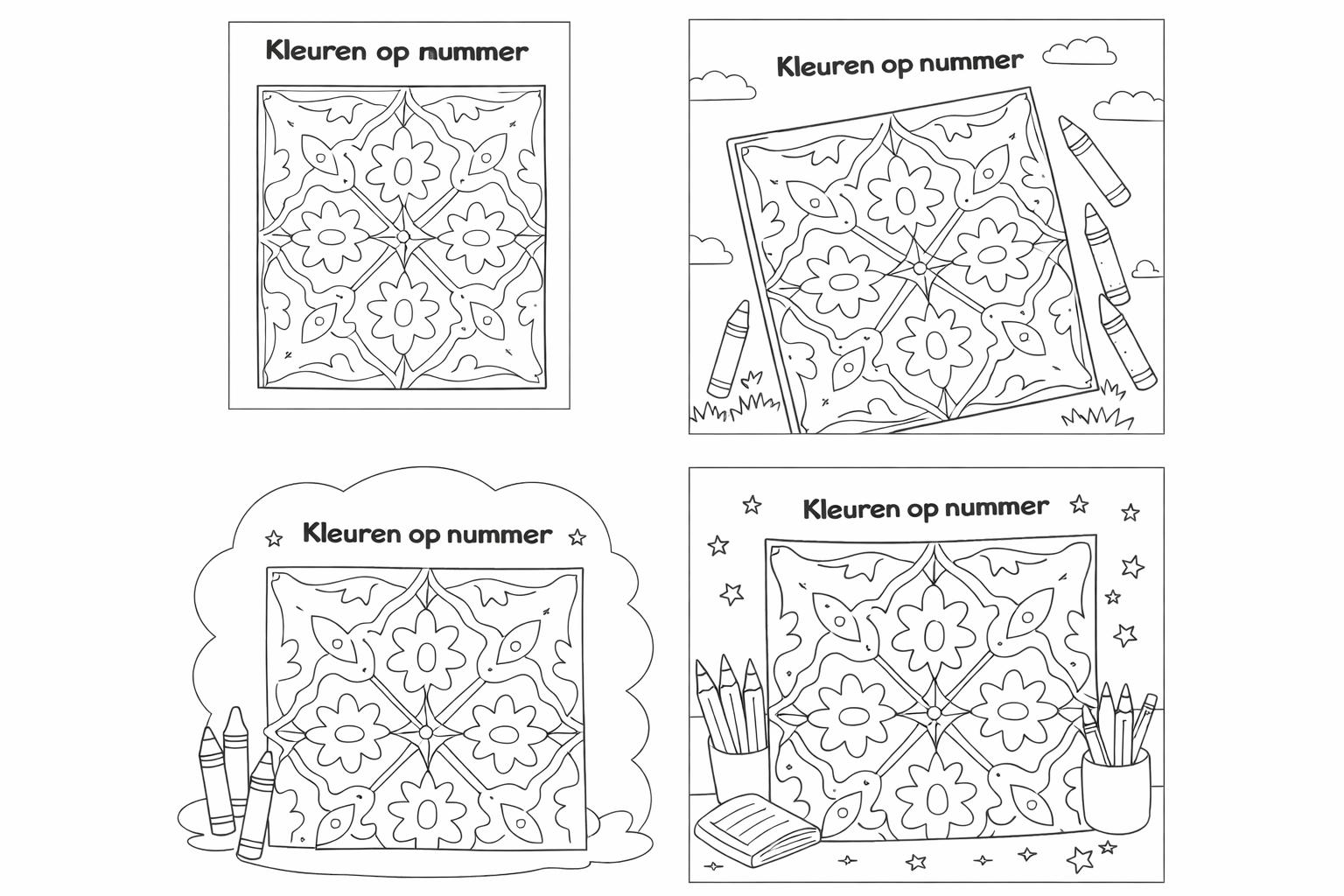 Väri numeron mukaan