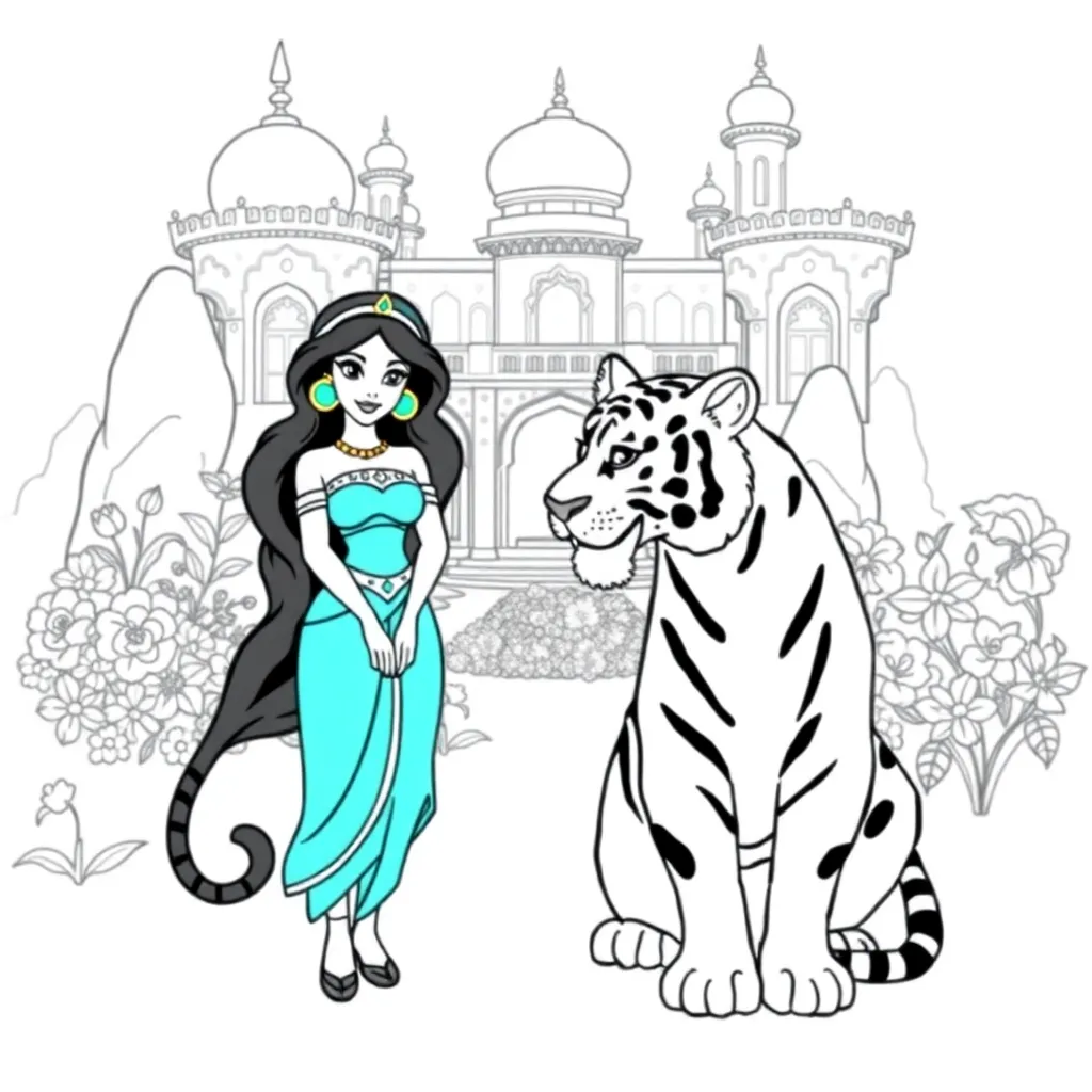 Prinses Jasmine Disney Arabisch Aladdin