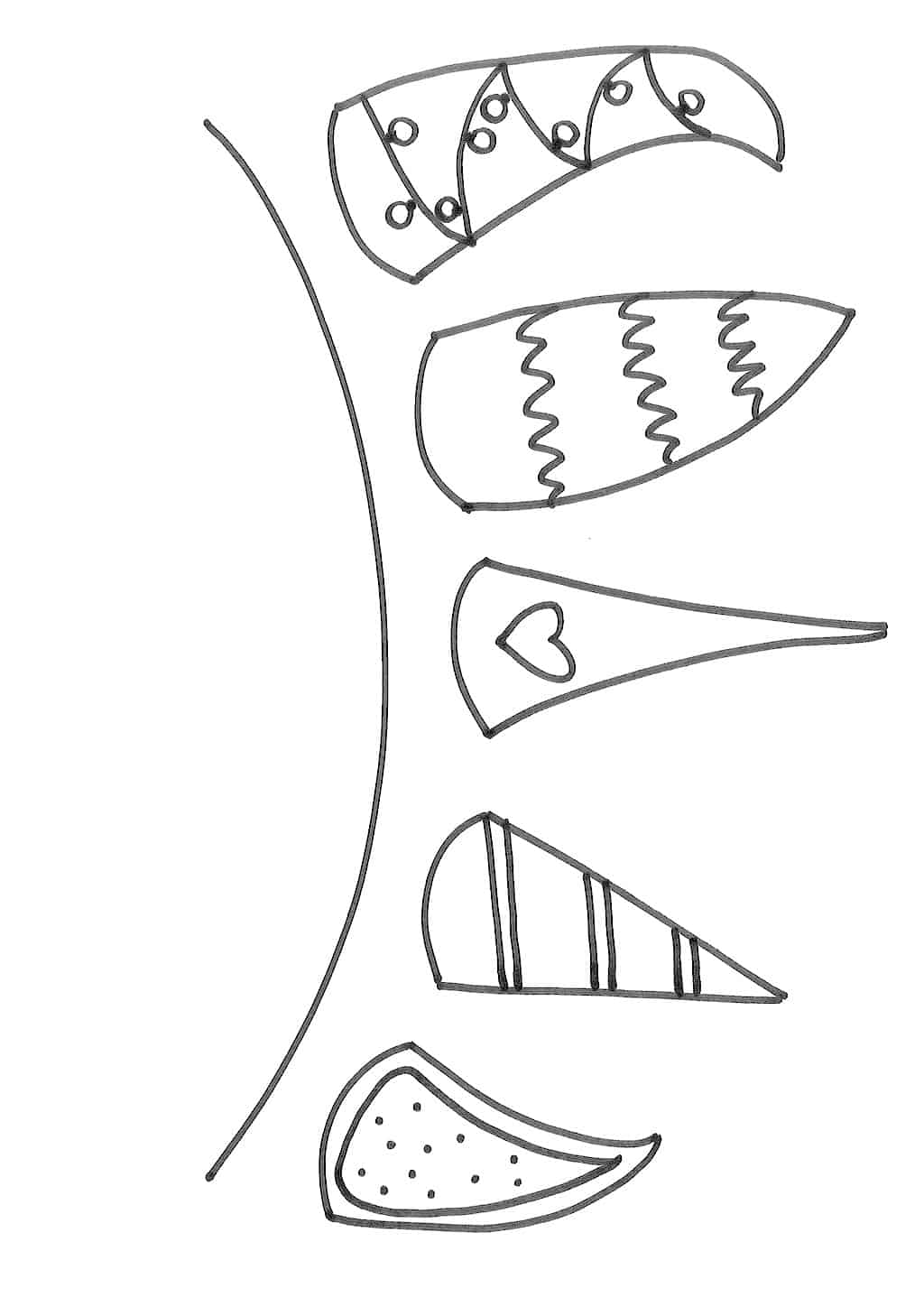 Alberi di Natale colorati