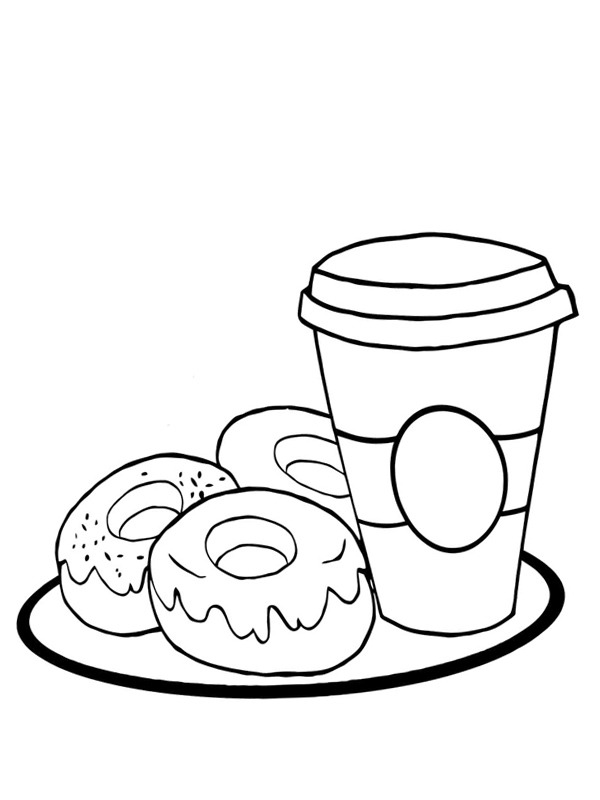 Coffee and donuts