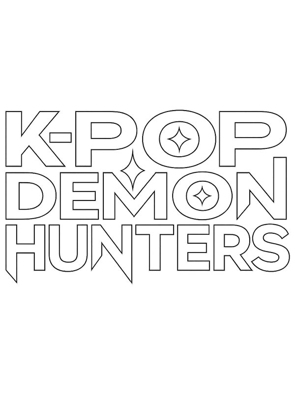 Logo des chasseurs de démons KPop