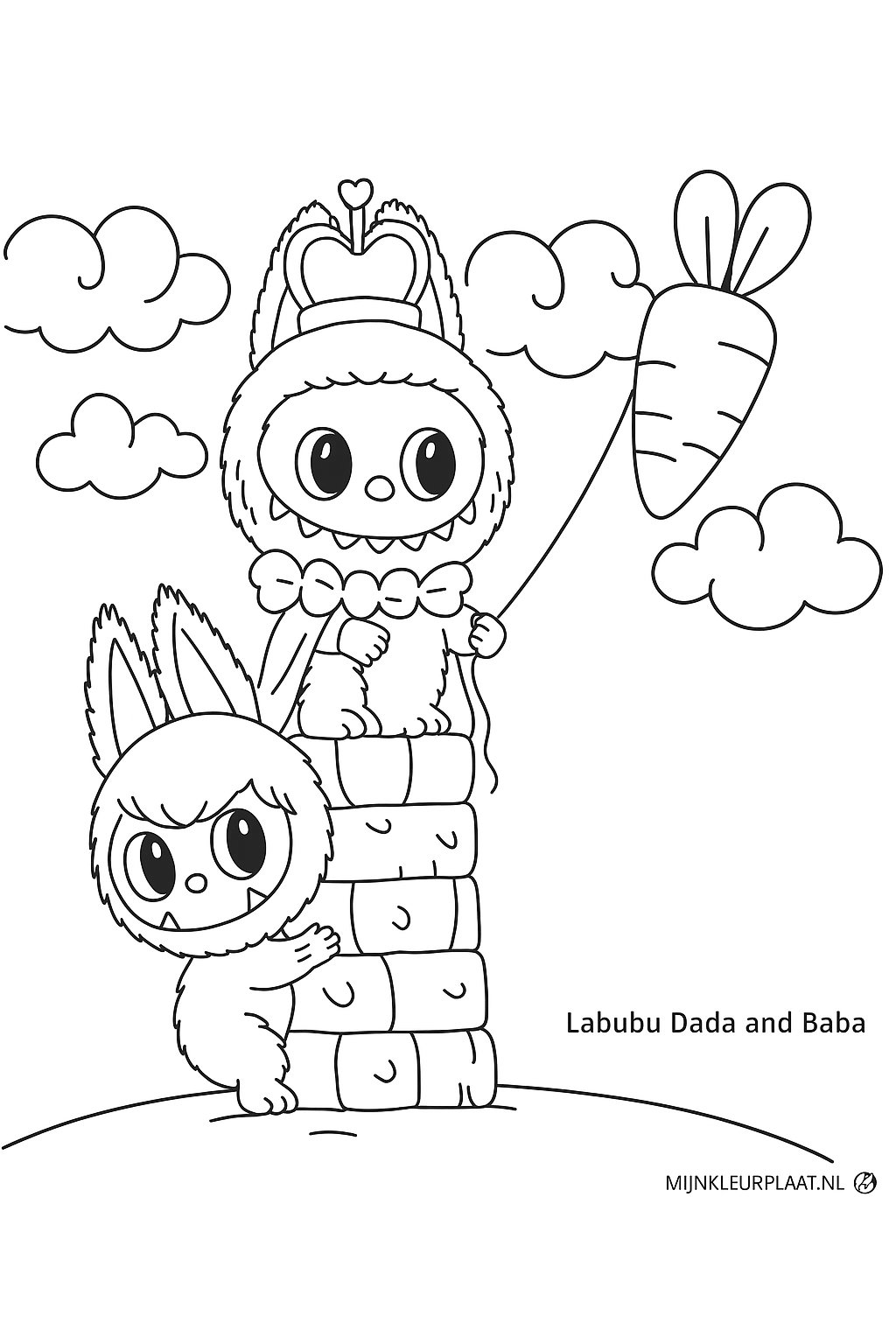 Labubu Dada und Baba