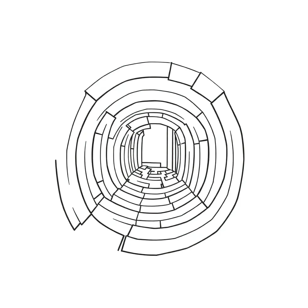 Labyrinth Maze Puzzle Creative Challenge