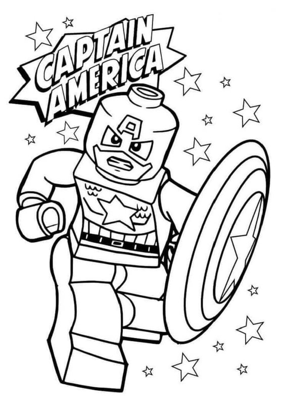 Lego Capitan America