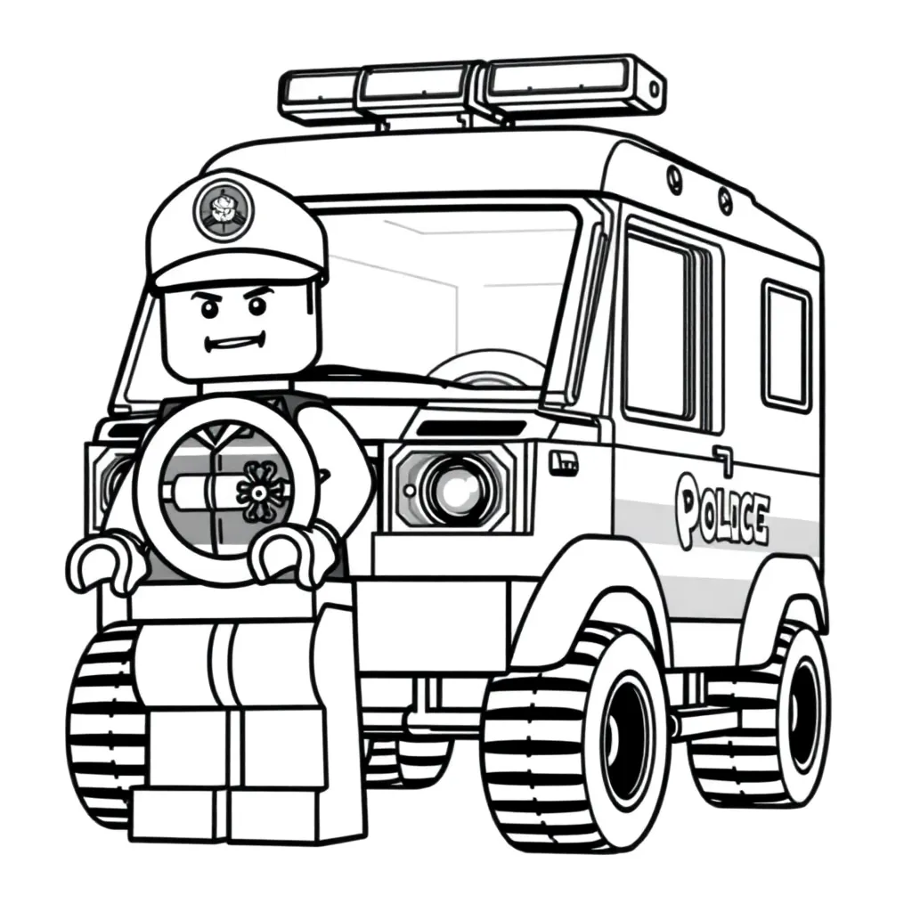 Lego City Polizei-Abenteuer kreativ