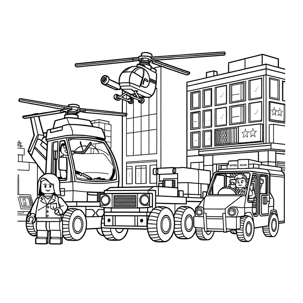 Lego City Fahrzeuge Urban Adventure Berufe