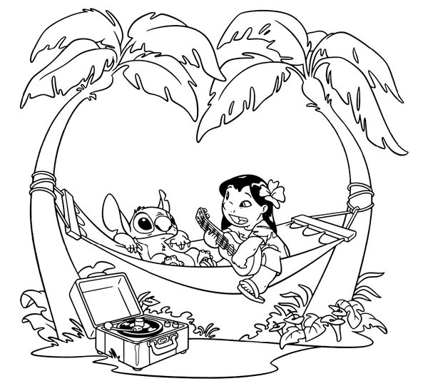 Lilo Stitch Hammock