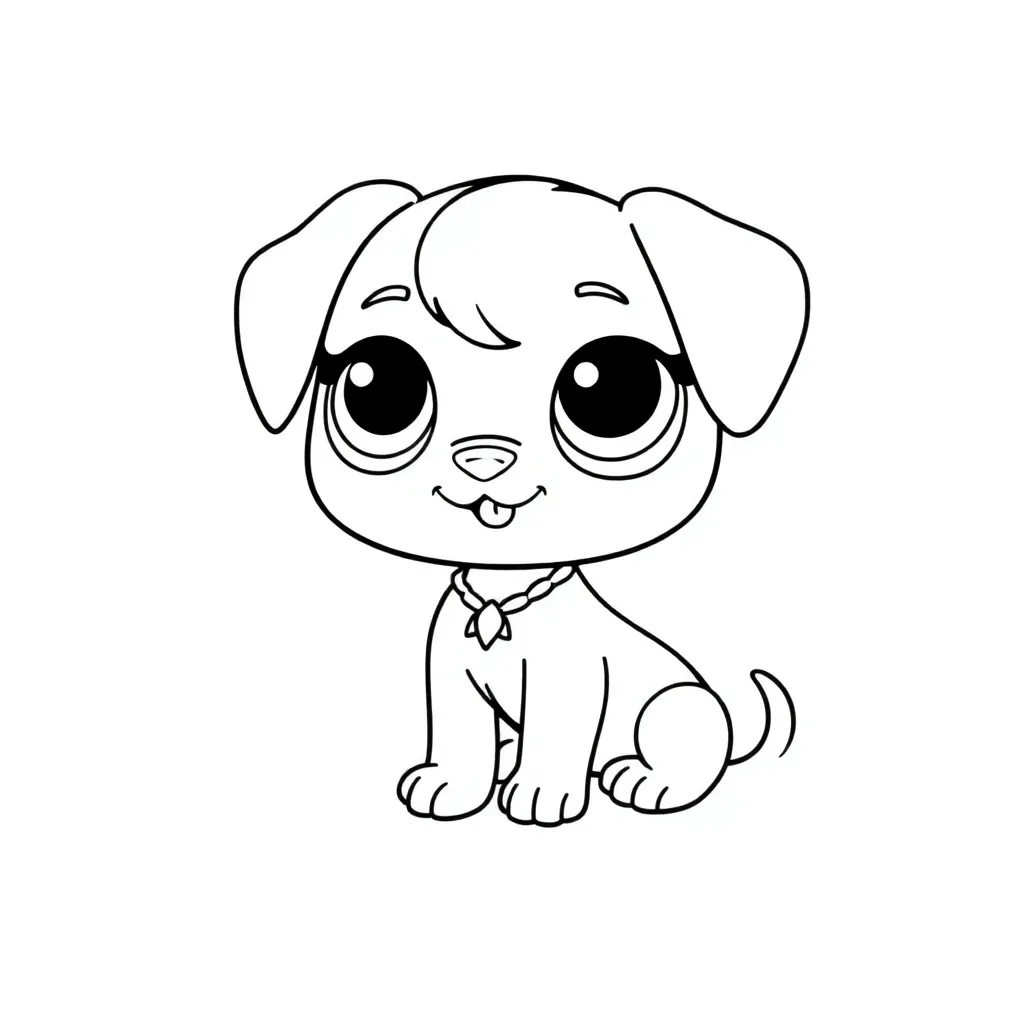 Littlest Pet Shop Dieren Schattig Cartoon Vriendschap